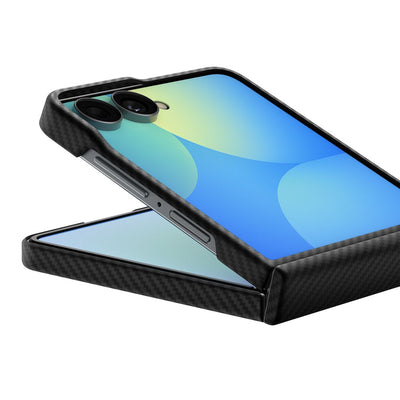 Spigen AirSkin Aramid MagFit MagSafe Case for Samsung Galaxy Z Flip 8 - Black