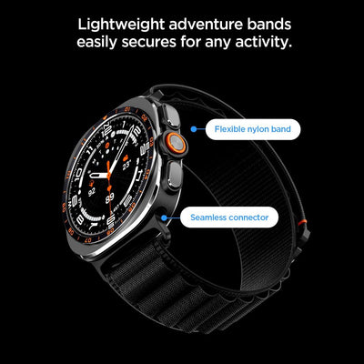 Spigen WBF1 Strap for Samsung Galaxy Watch Ultra 47mm - Black