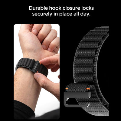 Spigen WBF1 Strap for Samsung Galaxy Watch Ultra 47mm - Black