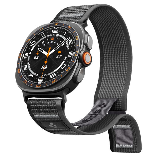 Spigen Athlex Air Strap for Samsung Galaxy Watch Ultra 47mm - Black and Gray