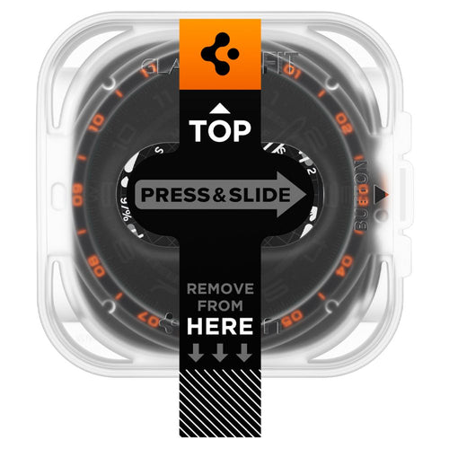 Spigen Glas.TR EZ Fit AC 2-Pack Tempered Glass for Samsung Galaxy Watch Ultra 47mm