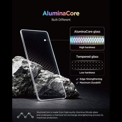Spigen Glas.tR EZ Fit Pro 2-Pack Tempered Glass for Nothing Phone 4A Pro