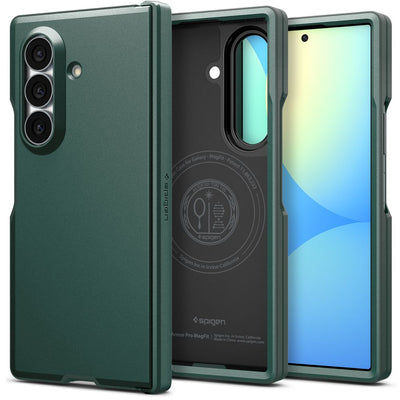 Spigen Tough Armor Pro MagFit MagSafe Case for Samsung Galaxy Z Fold 8 Ultra - Dark Green