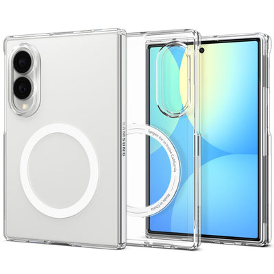 Spigen AirSkin MagFit MagSafe Case for Samsung Galaxy Z Fold 8 - Clear and White