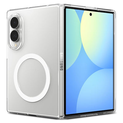 Spigen AirSkin MagFit MagSafe Case for Samsung Galaxy Z Fold 8 - Clear and White