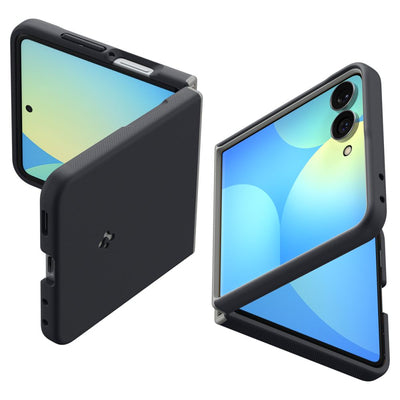 Spigen Nano Pop MagSafe Case for Samsung Galaxy Z Flip 8 - Black and Gray