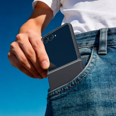 Spigen Nano Pop MagSafe Case for Samsung Galaxy Z Flip 8 - Black and Gray