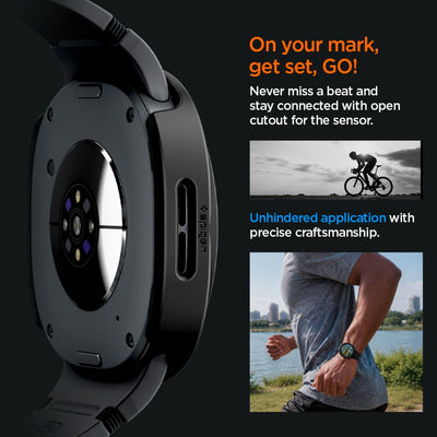Spigen Thin Fit 360 Case for Samsung Galaxy Watch 40mm - Black