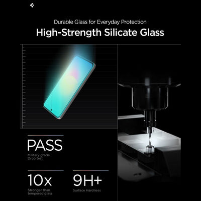 Spigen Glas.tR EZ Fit 2-Pack Tempered Glass for Samsung Galaxy A27 5G