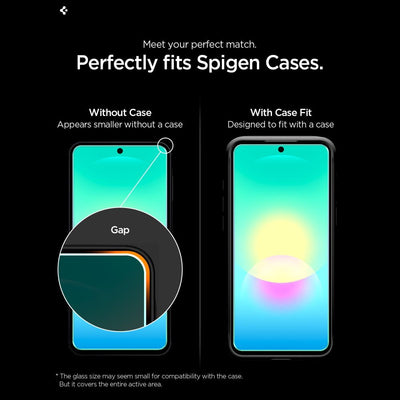 Spigen Glas.tR EZ Fit 2-Pack Tempered Glass for Samsung Galaxy A27 5G