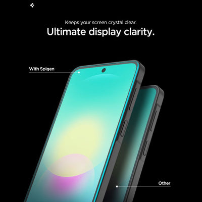 Spigen Glas.tR EZ Fit 2-Pack Tempered Glass for Samsung Galaxy A27 5G