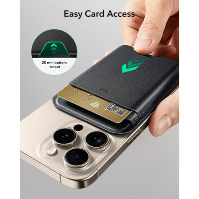 ESR Classic RFID Magnetic Wallet MagSafe for Phone - Black