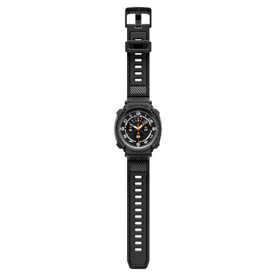 Spigen Rugged Armor Pro Case Strap for Samsung Galaxy Watch Ultra 2 2026 47mm - Matte Black