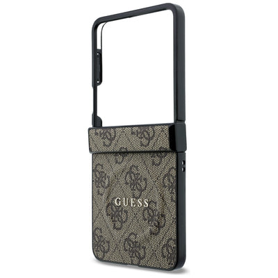 Guess 4G Classic MagSafe Case for Samsung Galaxy Z Flip 8 - Brown