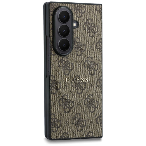 Guess 4G Classic MagSafe Case for Samsung Galaxy Z Fold 8 Ultra - Brown