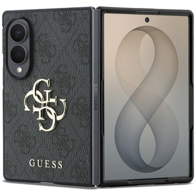 Guess Big 4G Logo Case for Samsung Galaxy Z Fold 8 - Black