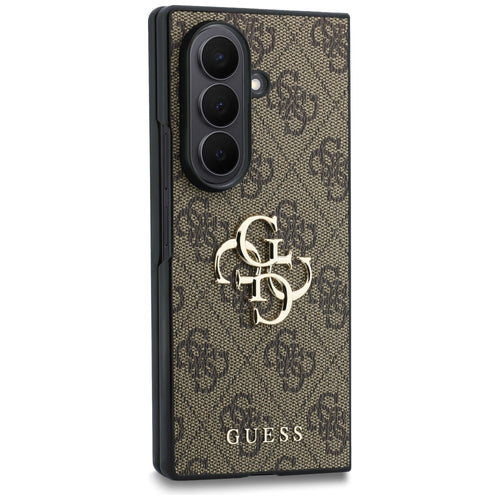 Guess Big 4G Logo Case for Samsung Galaxy Z Fold 8 Ultra - Brown