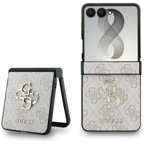 Guess Big 4G Logo Case for Samsung Galaxy Z Flip 8 - Pink