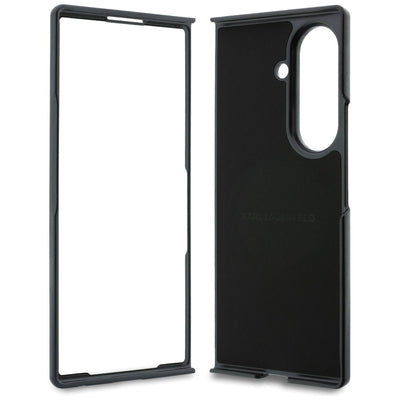 Karl Lagerfeld Karl&amp;Choupette Pins MagSafe Case for Samsung Galaxy Z Fold 8 Ultra - Black