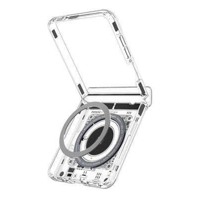 Spigen Ultra Hybrid Pro MagSafe Case for Samsung Galaxy Z Flip 8 Neo One - Gray/Black