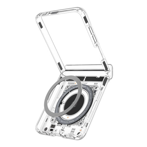 Spigen Ultra Hybrid Pro MagSafe Case for Samsung Galaxy Z Flip 8 Neo One - Gray/Black