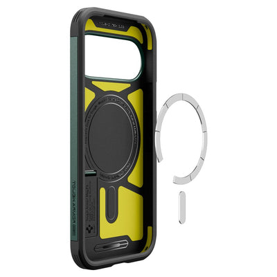 Spigen Tough Armor Mag MagSafe Case for Google Pixel 11 - Dark Green