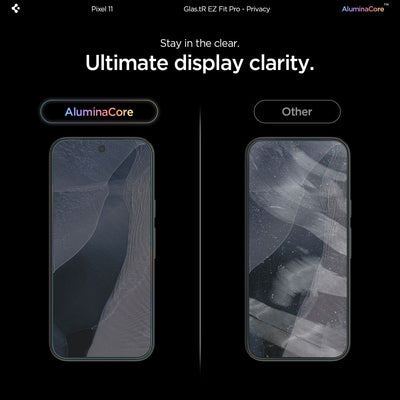 Spigen Glas.tR EZ Fit Pro HD 2-Pack Privacy Tempered Glass for Google Pixel 10/11