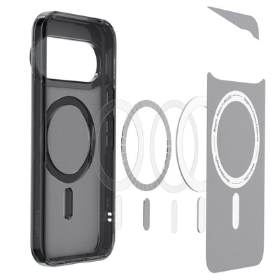 Spigen Ultra Hybrid Mag MagSafe Case for Google Pixel 11 Pro - Black and Gray