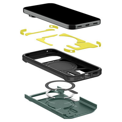 Spigen Tough Armor Mag MagSafe Case for Google Pixel 11 Pro - Dark Green