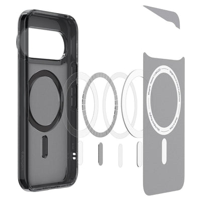 Spigen Ultra Hybrid Mag MagSafe Case for Google Pixel 11 Pro XL - Black and Gray