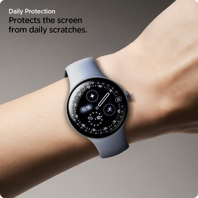 Spigen Elite Shield EZ Fit 2-Pack hydrogel foil for Google Pixel Watch 45 mm