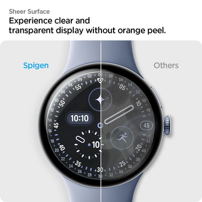 Spigen Elite Shield EZ Fit 2-Pack hydrogel foil for Google Pixel Watch 45 mm