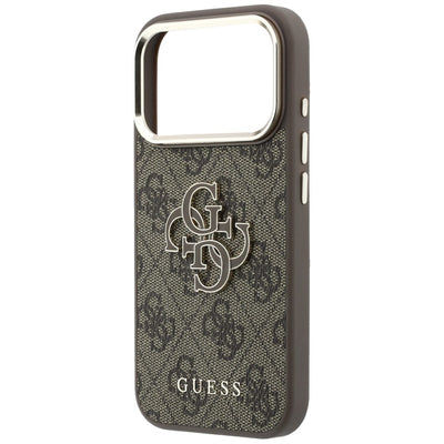 Guess 4G &amp; Big Resin Logo Case for iPhone 17 Pro / 18 Pro - Brown