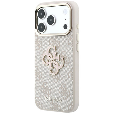 Guess 4G &amp; Big Resin Logo Case for iPhone 17 Pro / 18 Pro - Pink