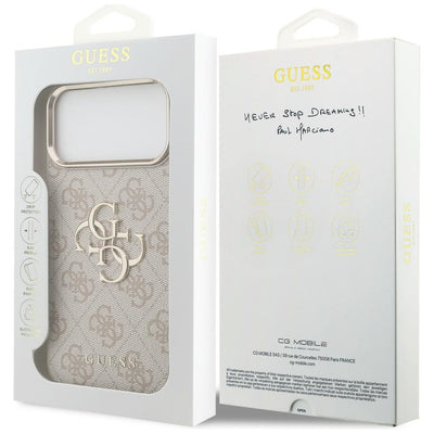 Guess 4G Big 4G Classic Logo Case for iPhone 17 Pro Max / 18 Pro Max - Rose Gold