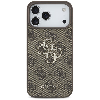 Guess 4G Big Logo Case for iPhone 17 Pro / 18 Pro - Brown