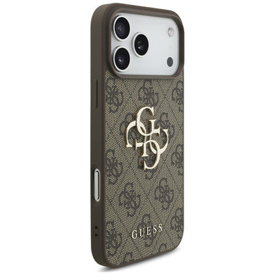 Guess 4G Big Logo Case for iPhone 17 Pro / 18 Pro - Brown