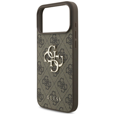Guess 4G Big Logo Case for iPhone 17 Pro / 18 Pro - Brown