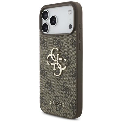 Guess 4G Big Logo Case for iPhone 17 Pro Max / 18 Pro Max - Brown