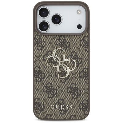 Guess 4G Big Logo Case for iPhone 17 Pro Max / 18 Pro Max - Brown