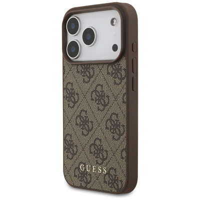 Guess 4G Classic Case for iPhone 17 Pro / 18 Pro - Brown