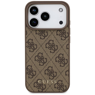 Guess 4G Classic Case for iPhone 17 Pro / 18 Pro - Brown