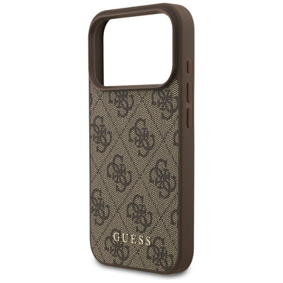 Guess 4G Classic Case for iPhone 17 Pro / 18 Pro - Brown