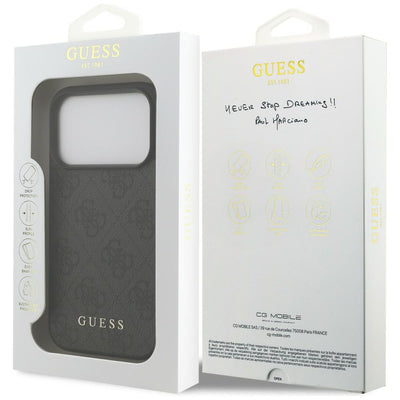 Guess 4G Classic Case for iPhone 17 Pro / 18 Pro - Black
