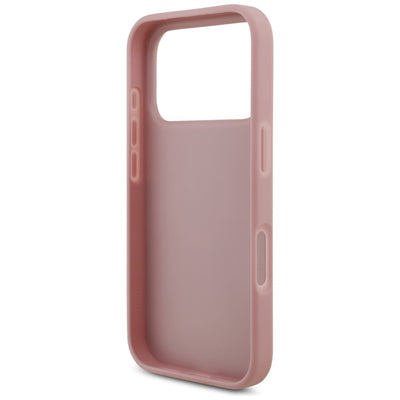 Guess Fixed Glitter Big 4G Case for iPhone 17 Pro / 18 Pro - Pink