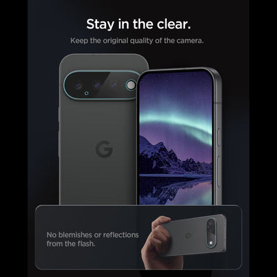 Spigen Optik Pro HD 2-Pack Tempered Glass Lens Screen Protector for Google Pixel 11