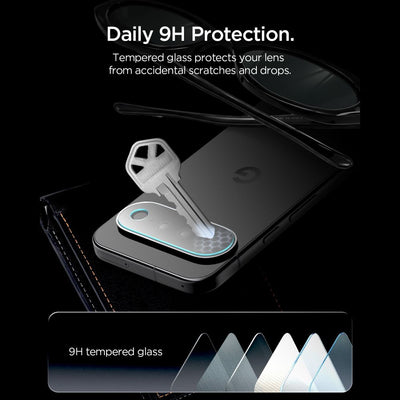 Spigen Optik Pro HD 2-Pack Tempered Glass Lens Screen Protector for Google Pixel 11