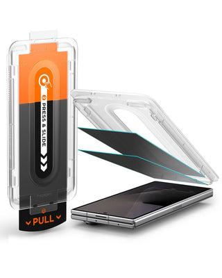 Spigen Glas.tR EZ Fit Pro HD Privacy 2-Pack Tempered Glass for Samsung Galaxy Z Fold 7/8 Ultra