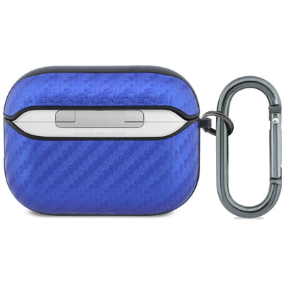 BMW M Carbon Metal Logo Case for AirPods Pro 3 - Light Blue
