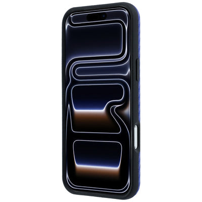 BMW M Carbon Metal Logo MagSafe Case for iPhone 17 Pro / 18 Pro - Blue